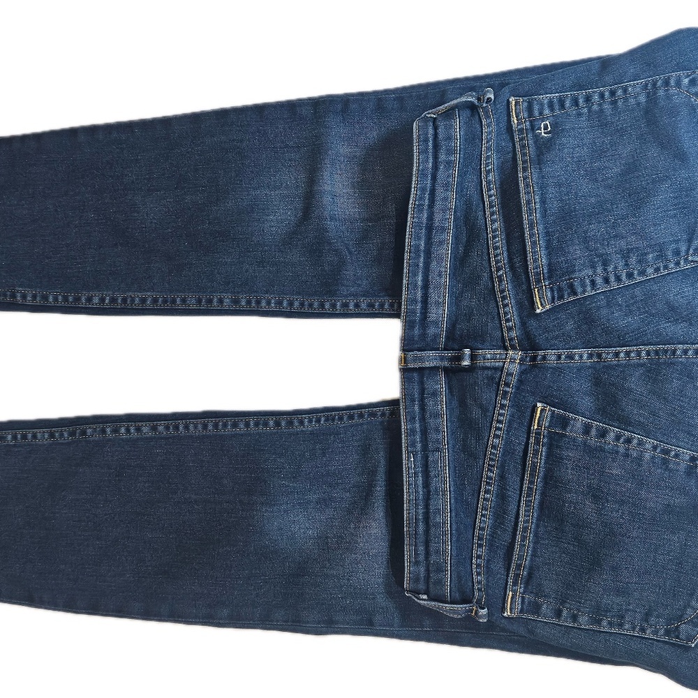 Rag & Bone Jeans Womens 26 Blue Denim Dre Low-Rise Made in USA Slim Boyfriend - Picture 12 of 12
